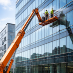 vinçli dış cephe cam temizliği