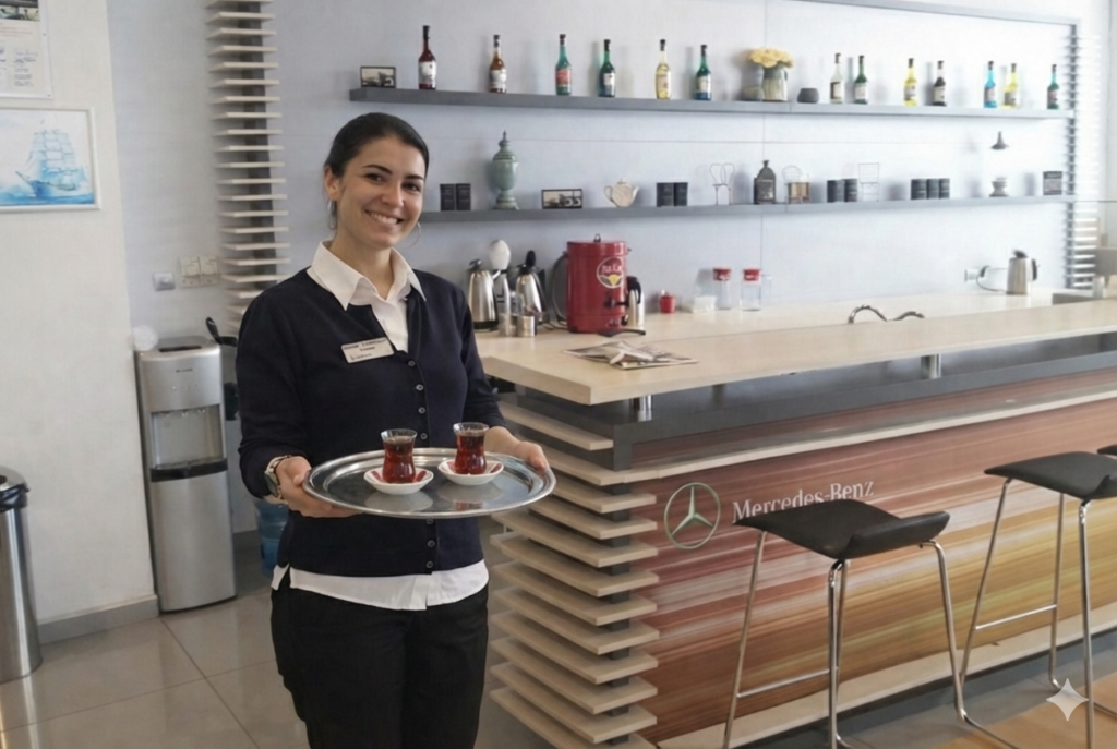 servis ikram personeli