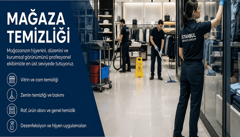 mağaza temizliği hizmeti